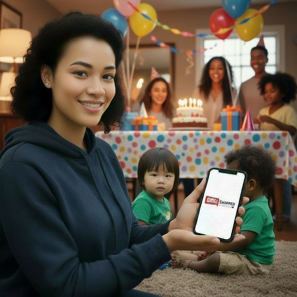 OMG Shipper request a pickup